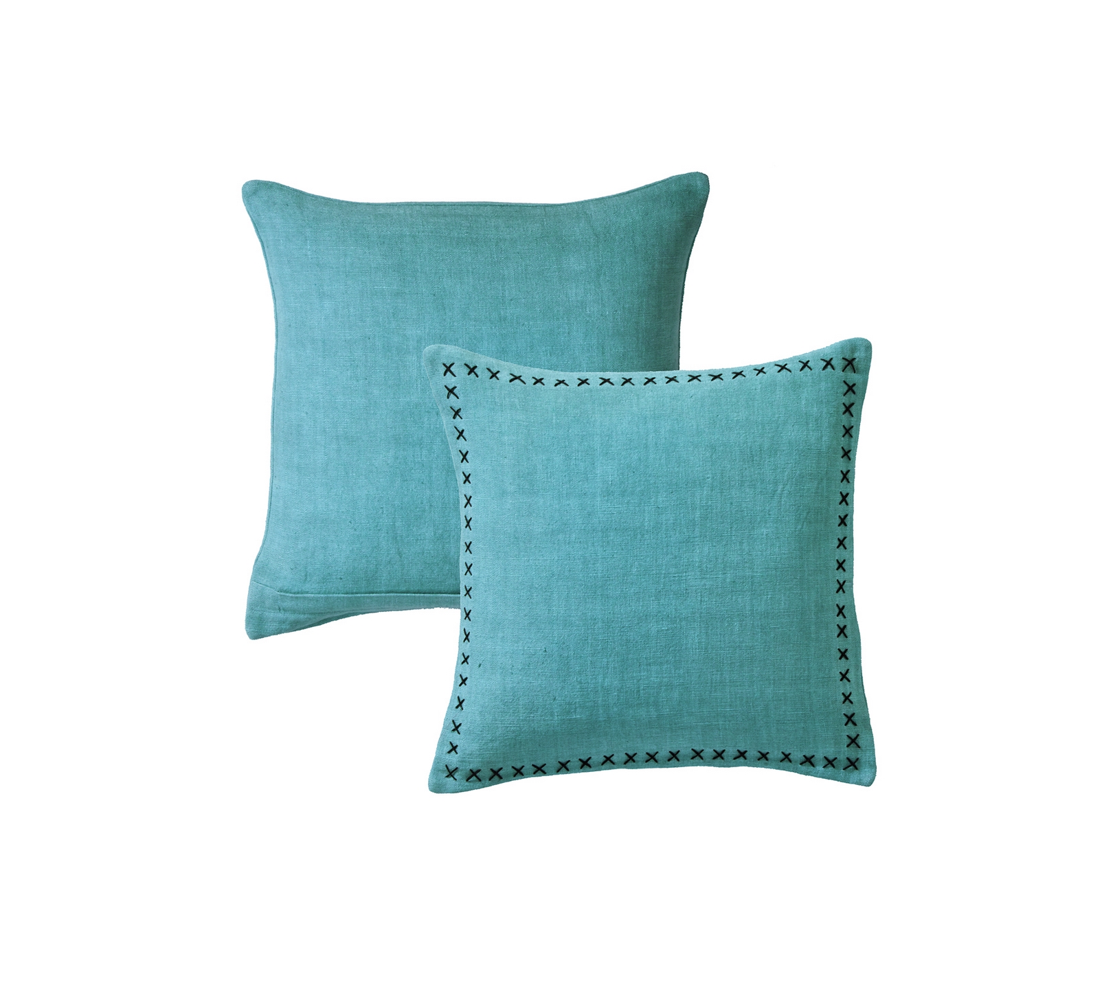 ENSEMBLE ENVELOPPE COUSSIN FARNIENTE CELADON 