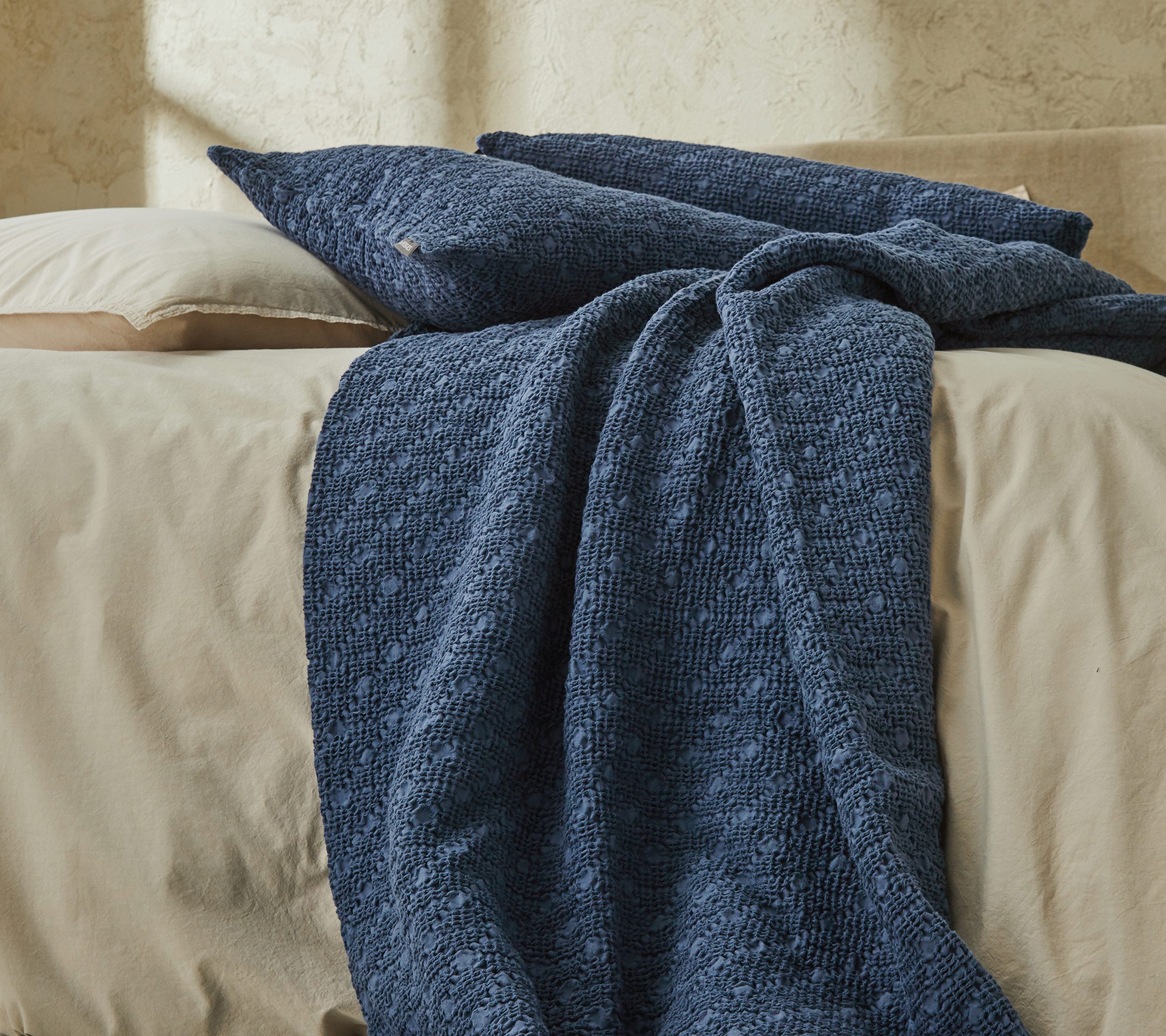 PLAID EVEREST INDIGO 