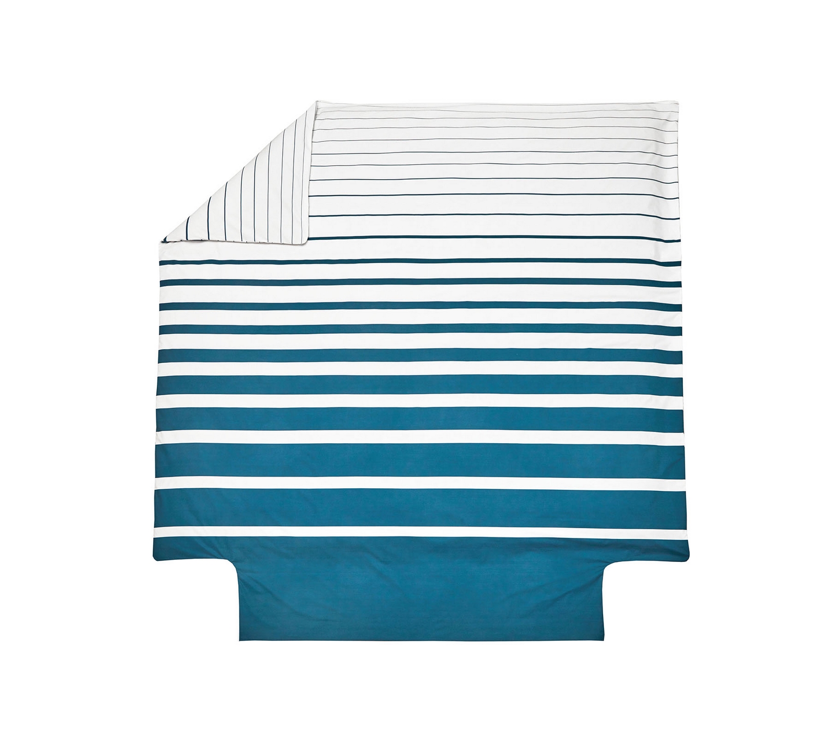 HOUSSE DE COUETTE GRAND LARGE BLEU PAON 