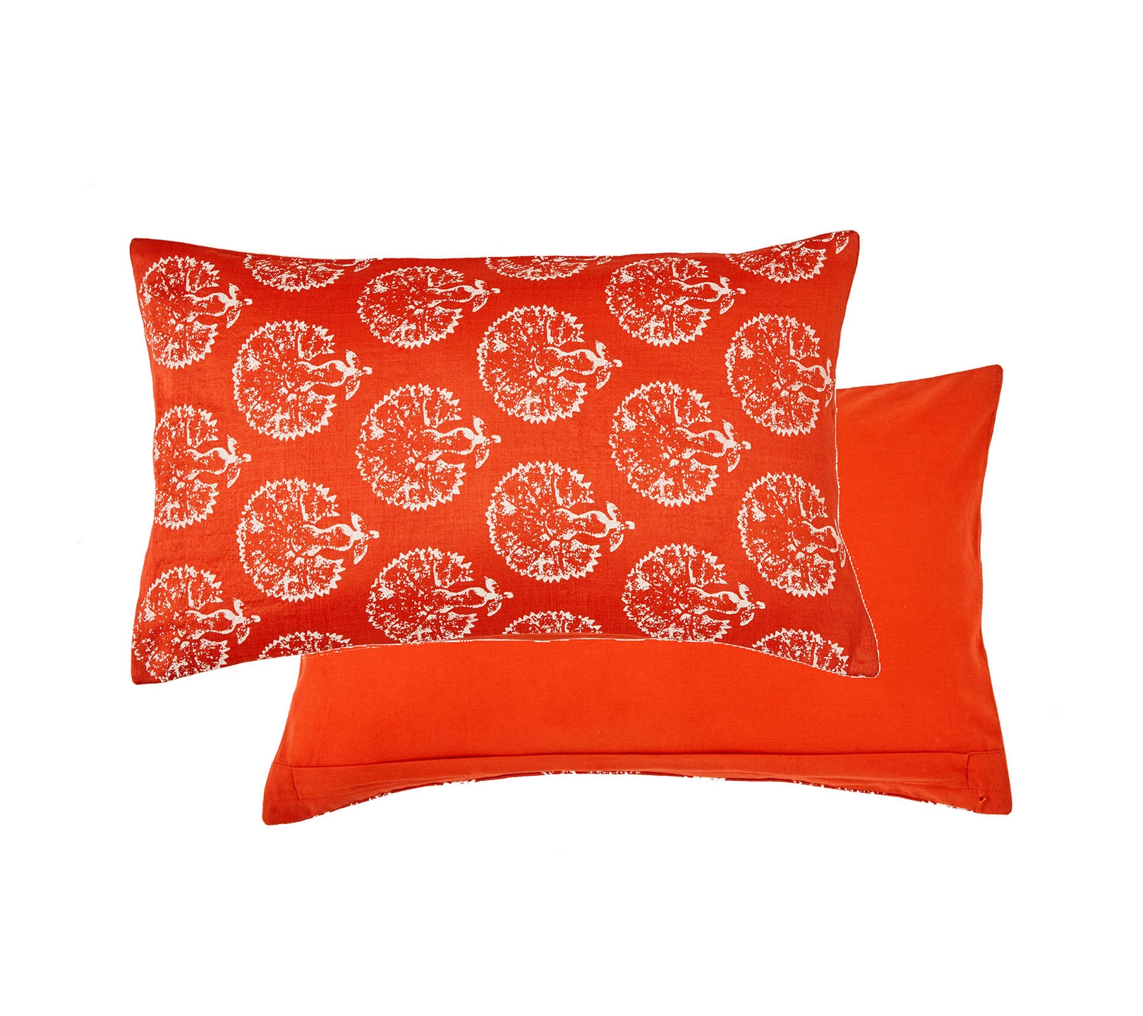ENSEMBLE ENVELOPPE COUSSIN MARCO POLO MANDARINE 