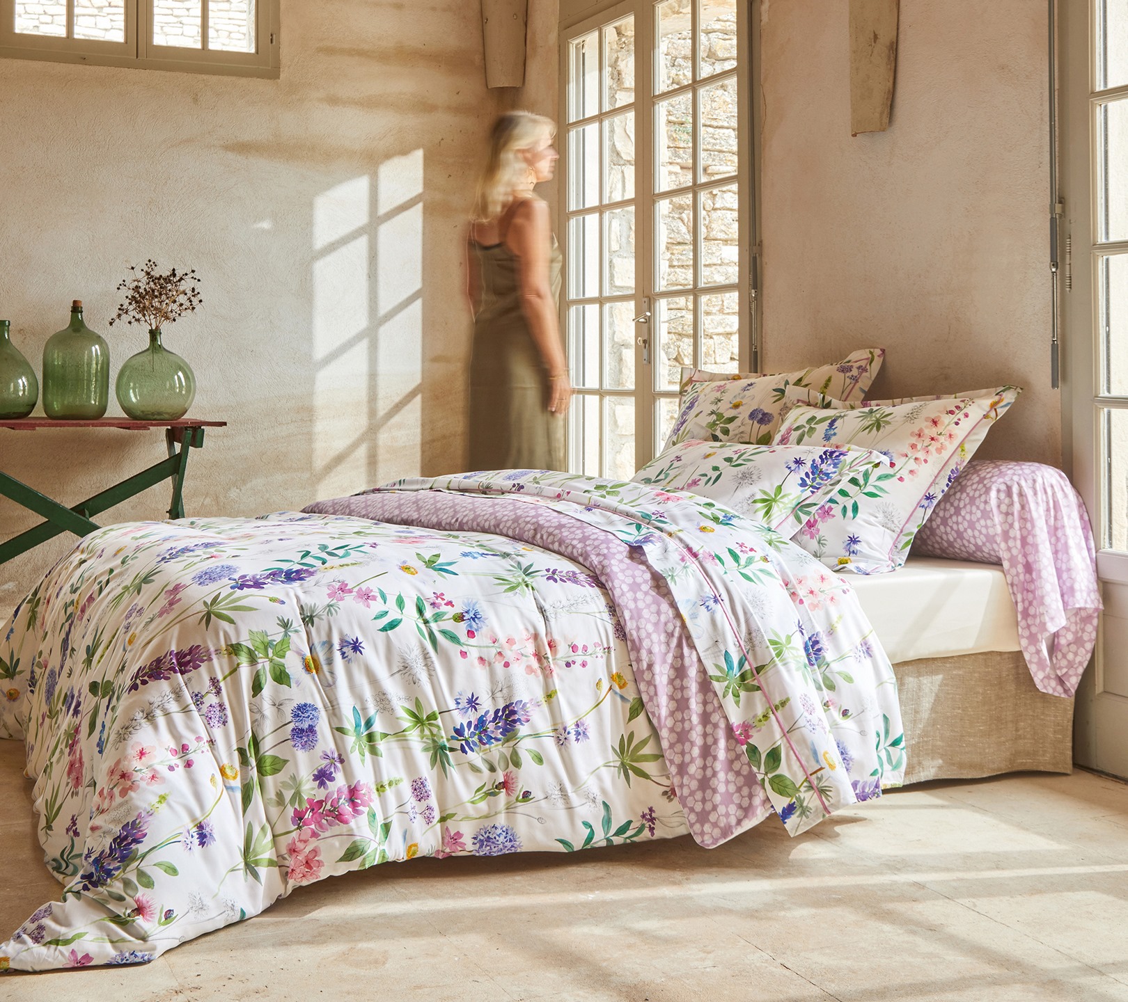 HOUSSE DE COUETTE FLORILEGE PRAIRIE 