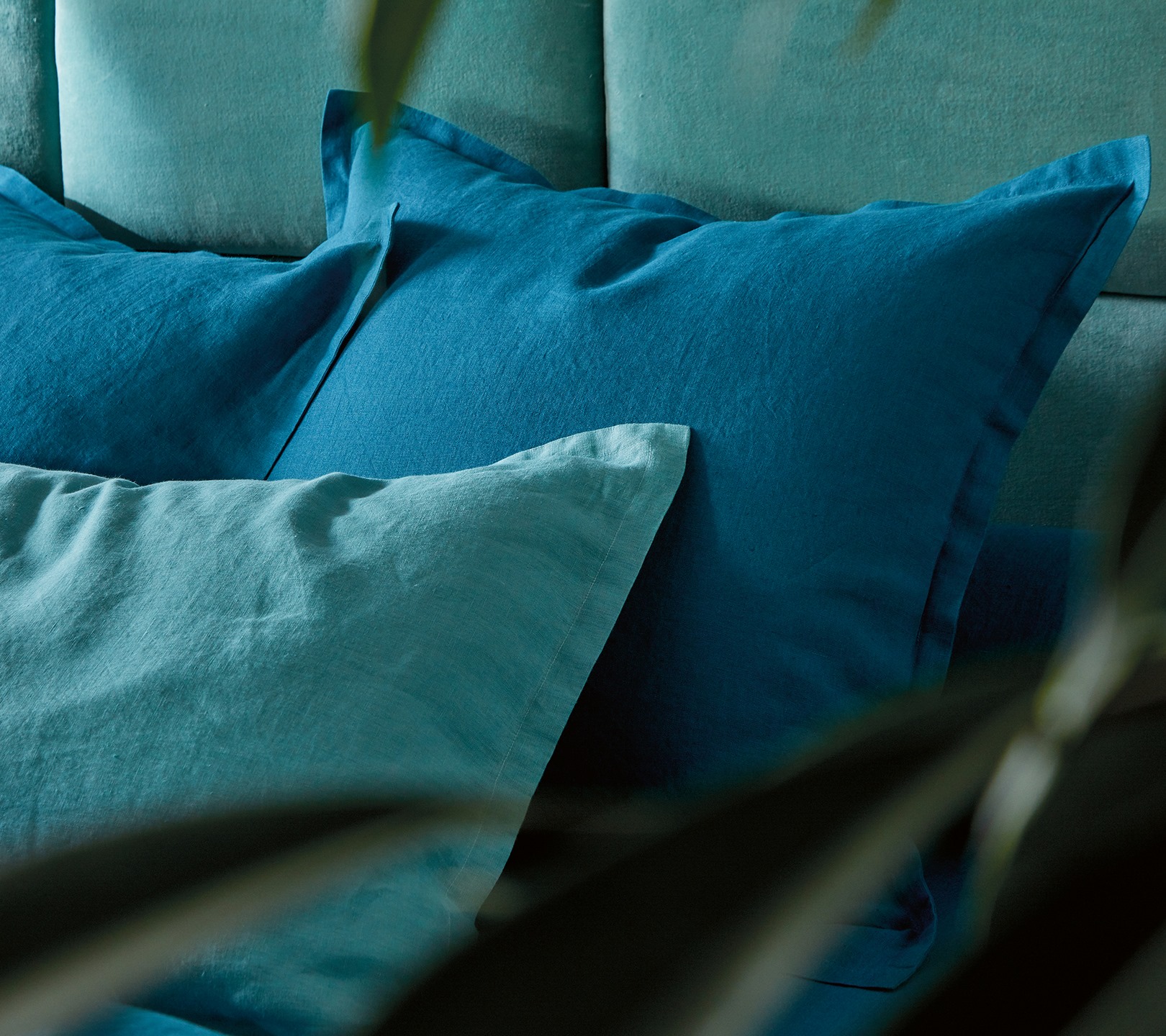 DRAP LOUXOR BLEU PAON 