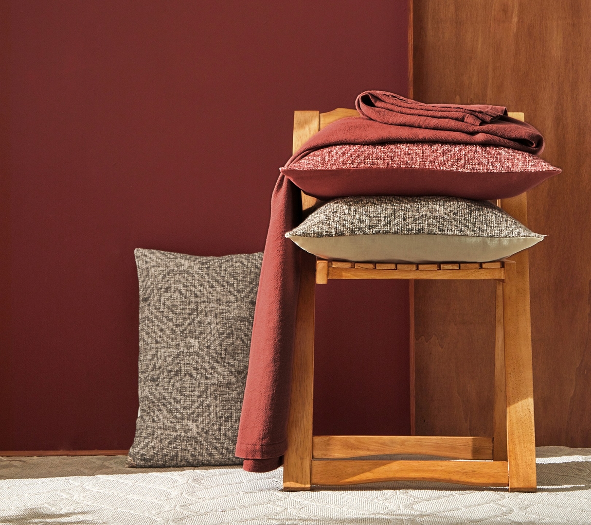 ENSEMBLE ENVELOPPE COUSSIN ESSENTIEL TAUPE 