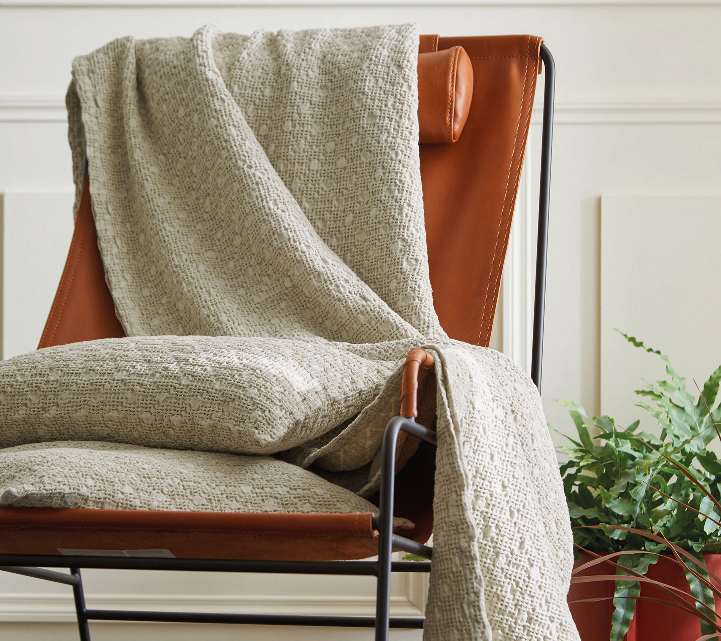 PLAID EVEREST CHANVRE 