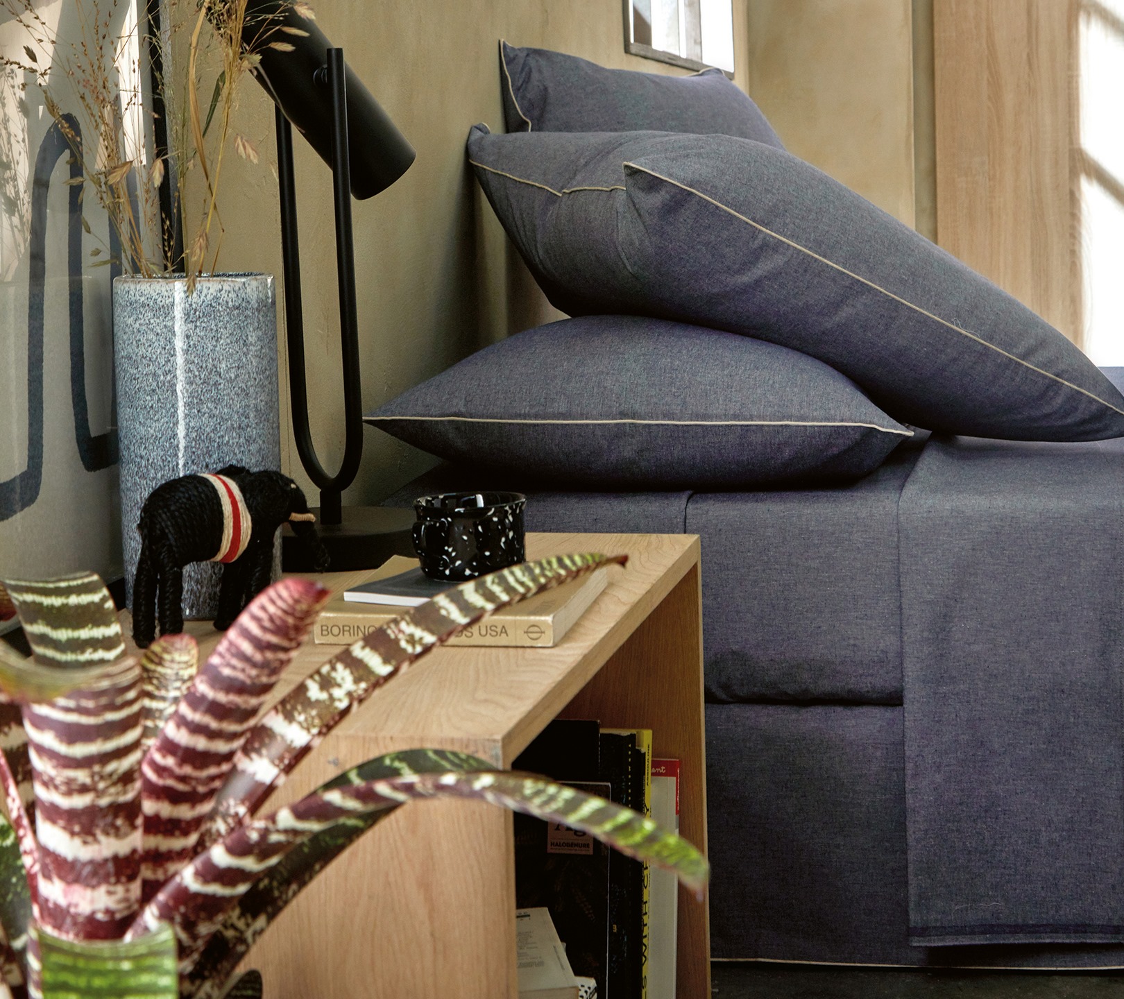 HOUSSE DE COUETTE RESSOURCES INDIGO 