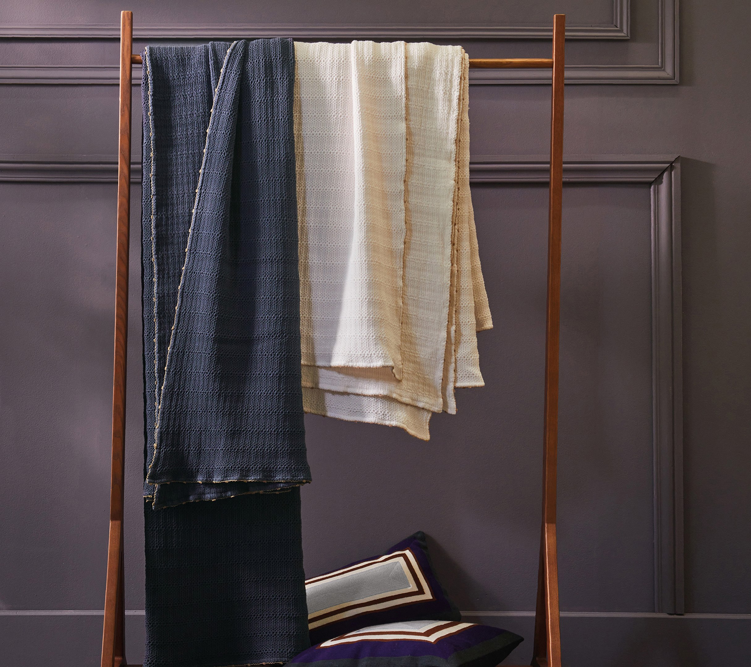 JETE DE LIT ARTESIA ARDOISE 