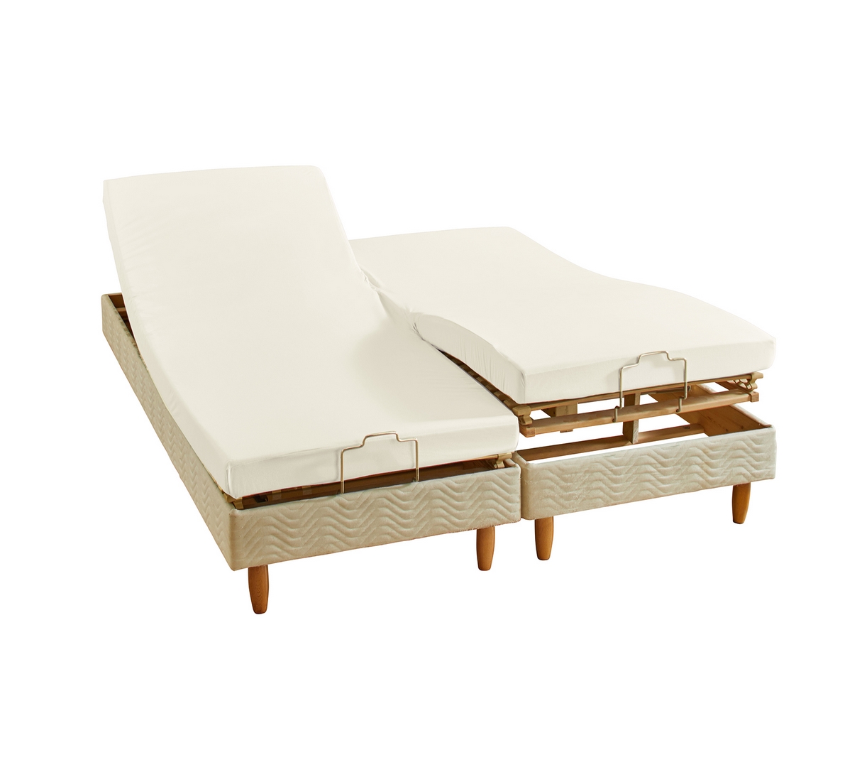 ENSEMBLE UNI COTON EXTENSIBLE COQUILLE 
