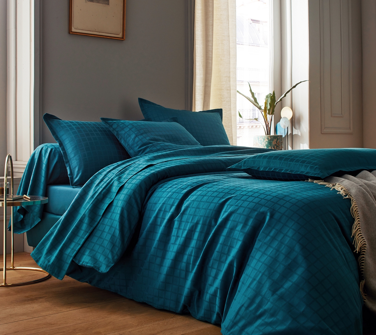 TRAVERSIN PALACE BLEU PAON 
