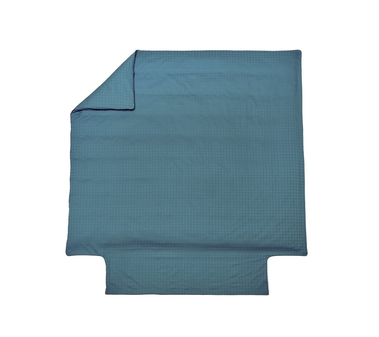 HOUSSE DE COUETTE PALACE BLEU PAON 