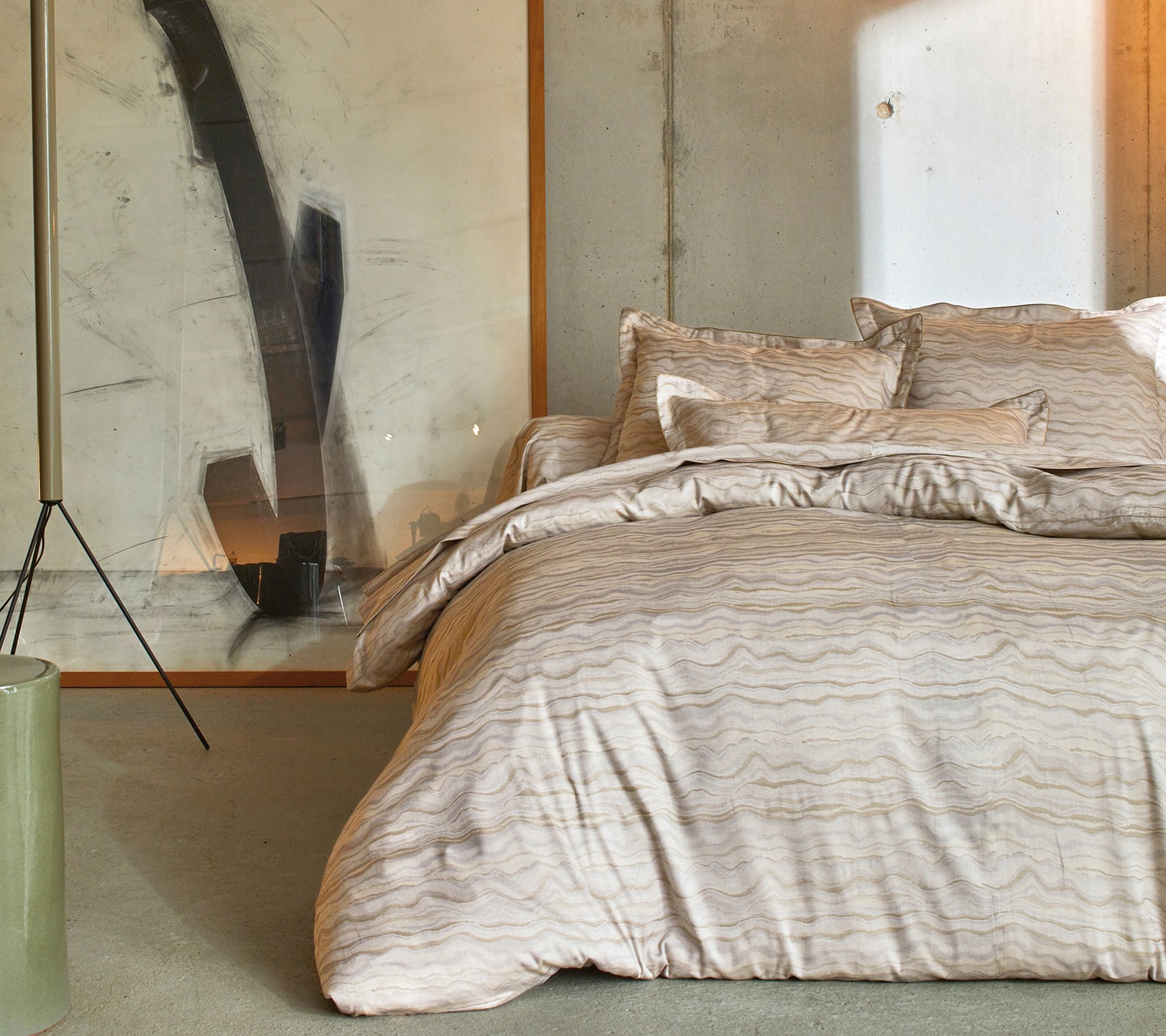HOUSSE DE COUETTE AGATHE GRANIT 