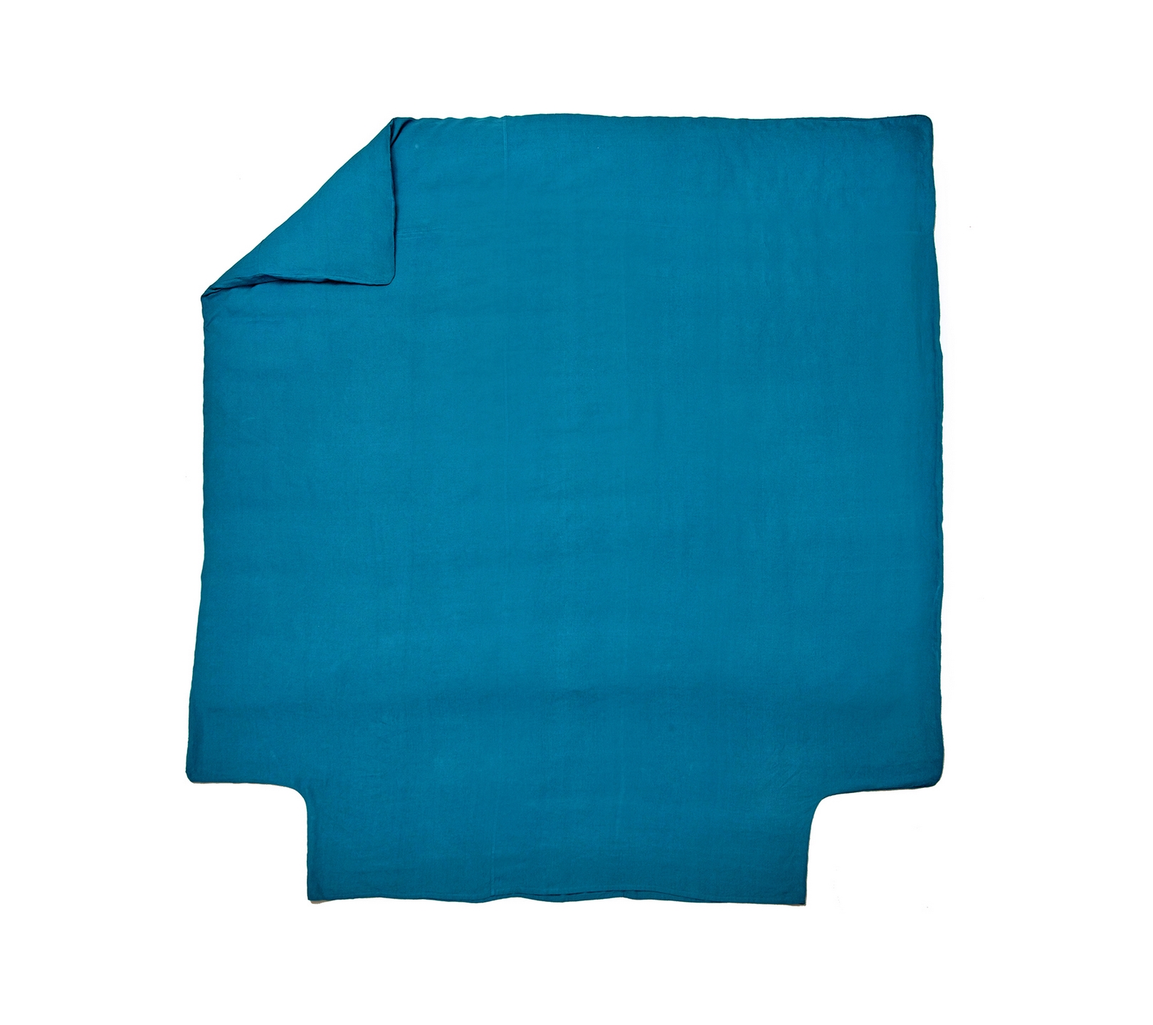 HOUSSE DE COUETTE LOUXOR BLEU PAON 