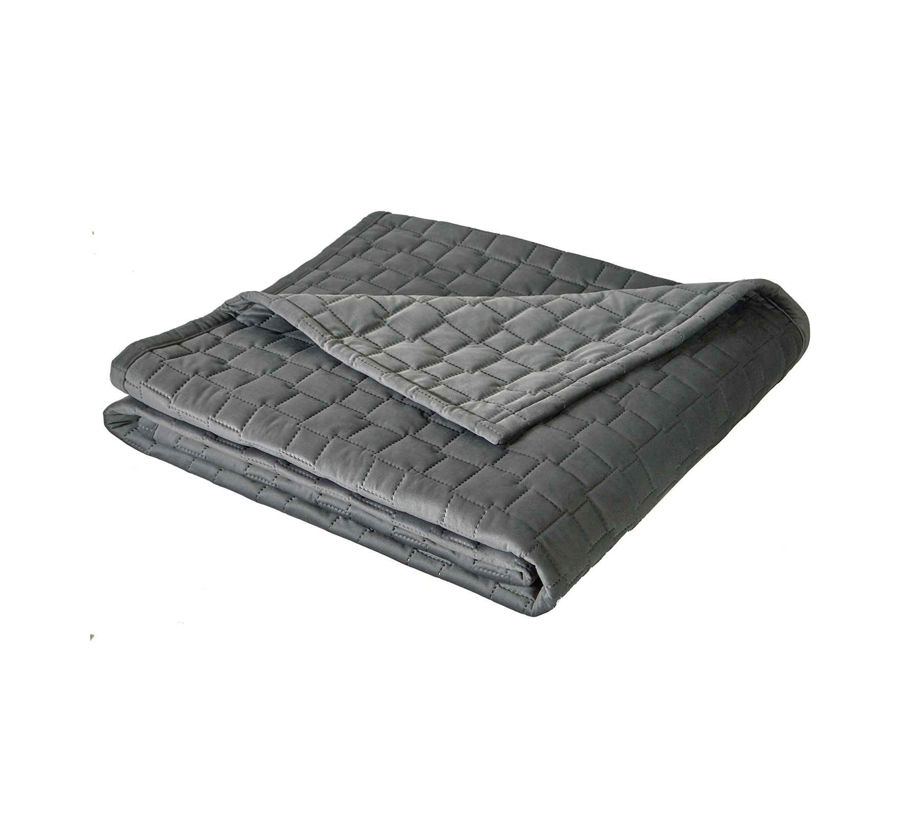JETE DE LIT SPIRIT ARDOISE 
