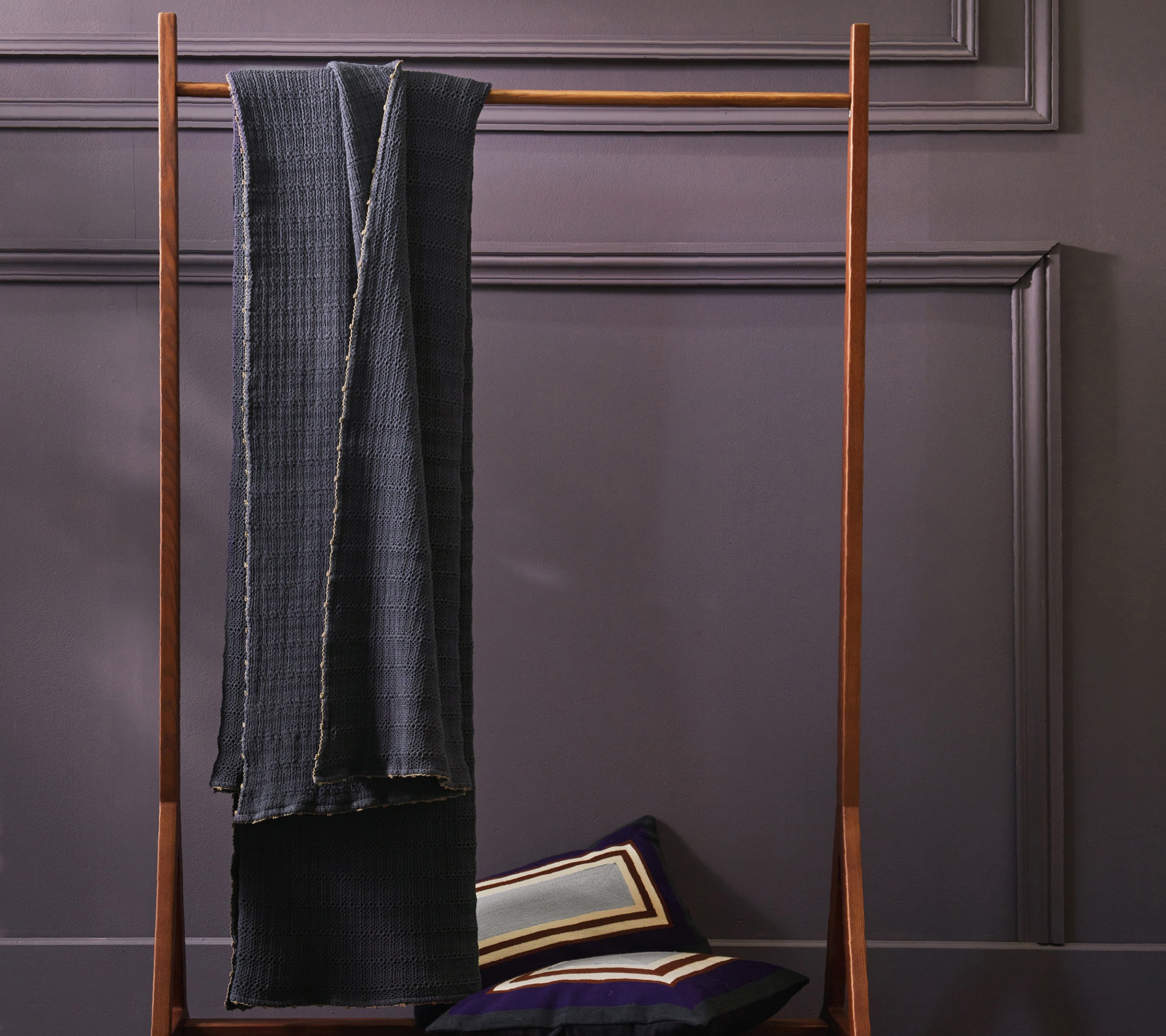 JETE DE LIT ARTESIA ARDOISE 