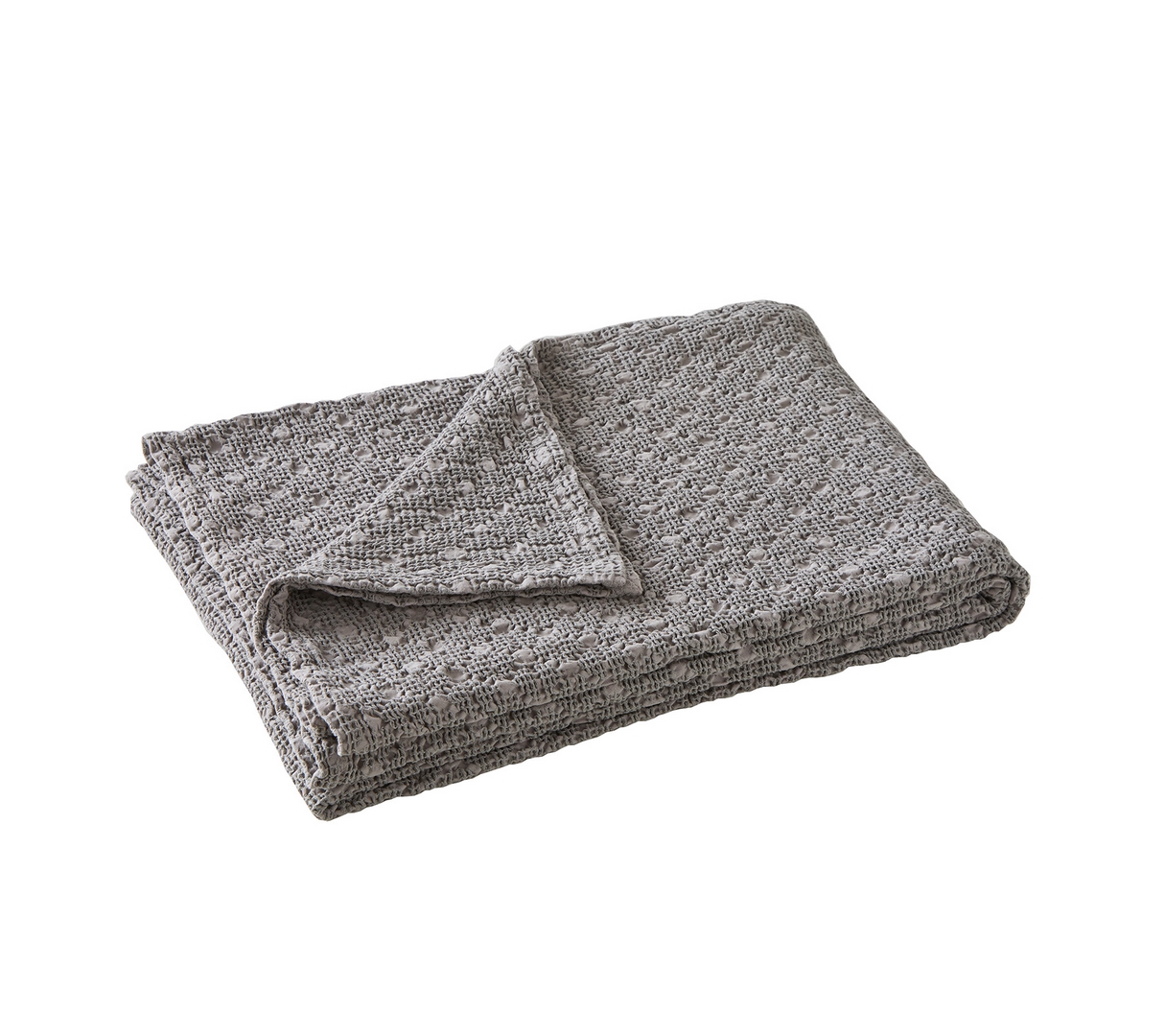 JETE DE LIT EVEREST ARDOISE 