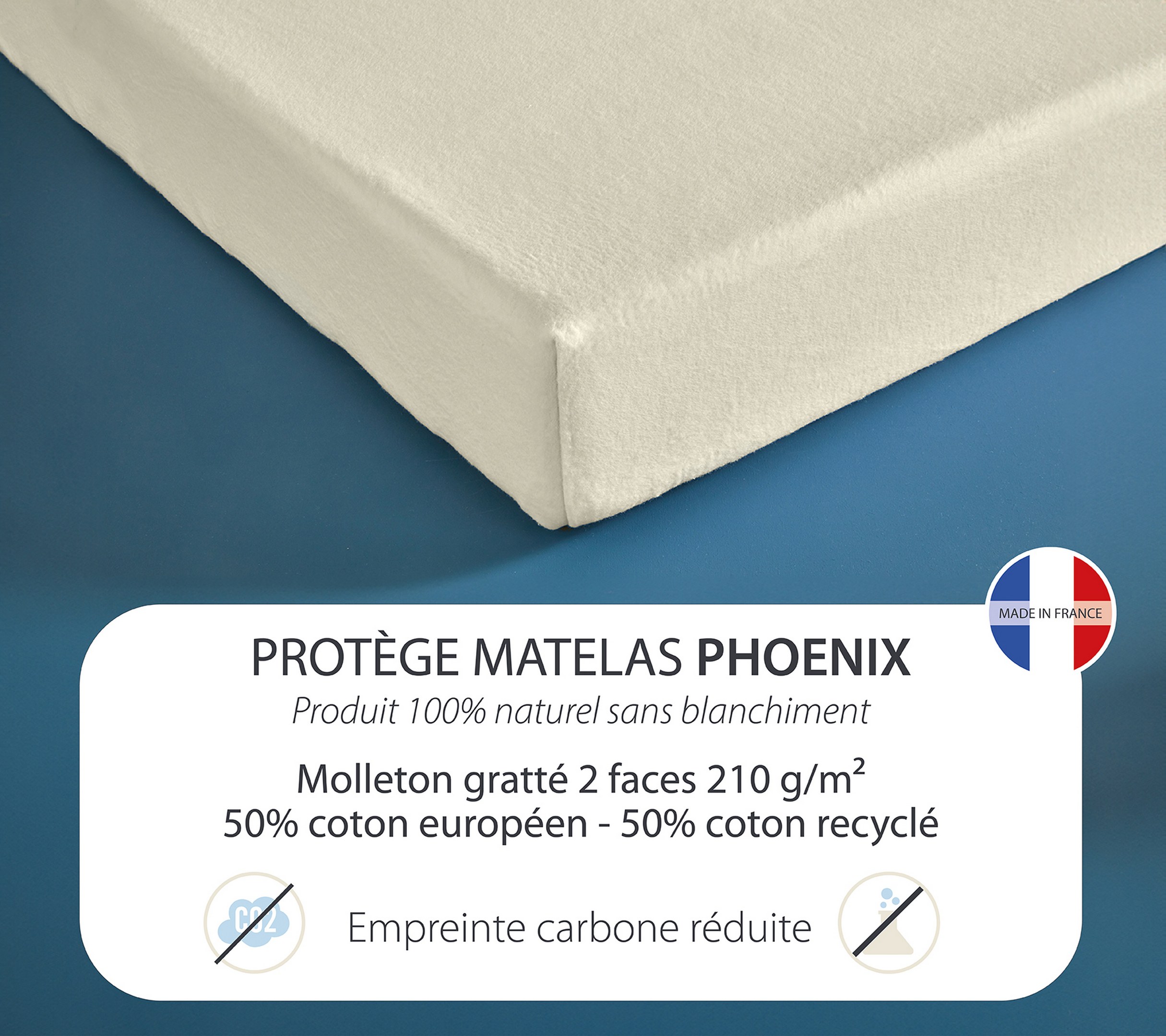 FORME HOUSSE PHOENIX BLANC 