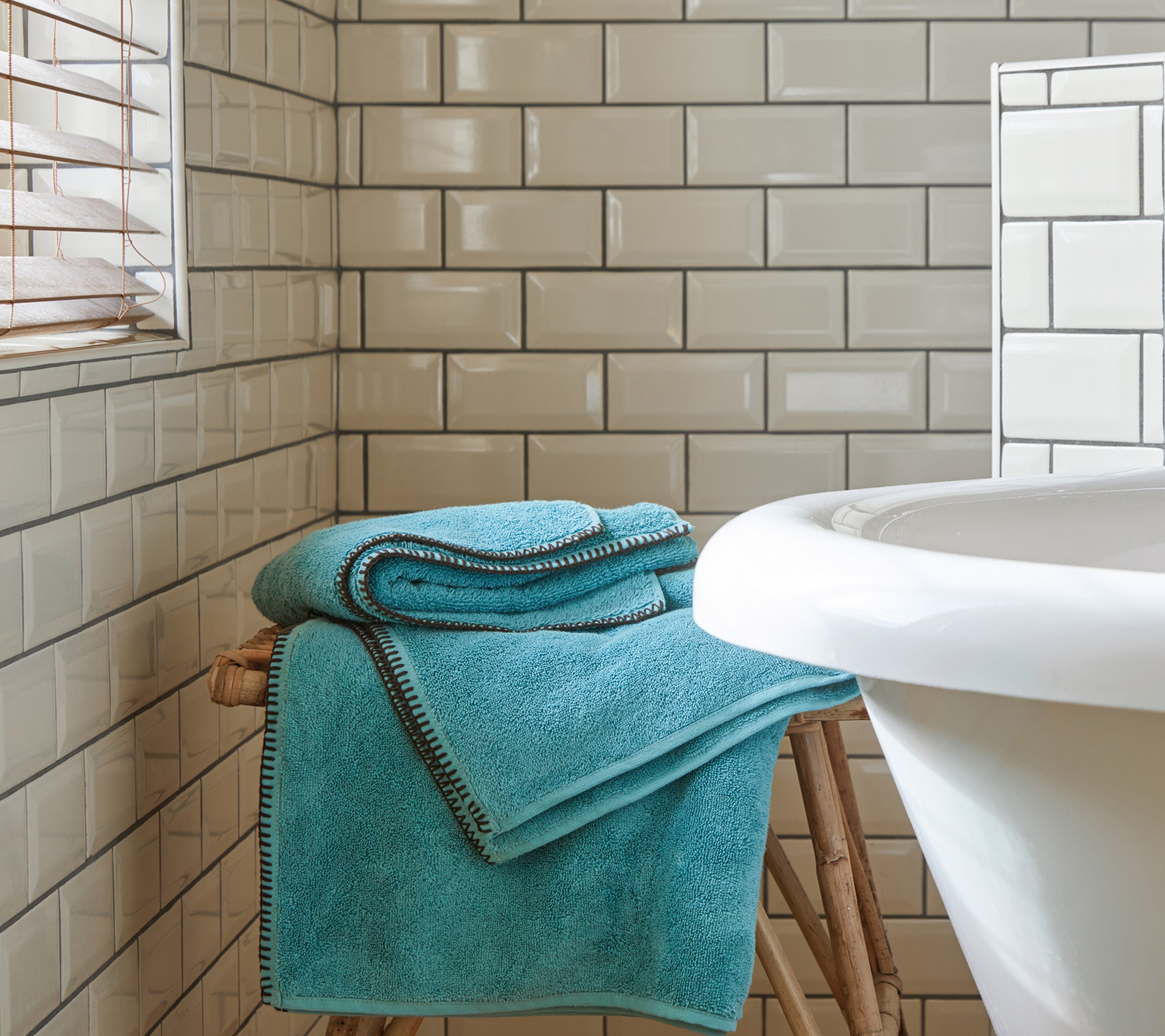 DRAP DE DOUCHE INTIME CELADON 