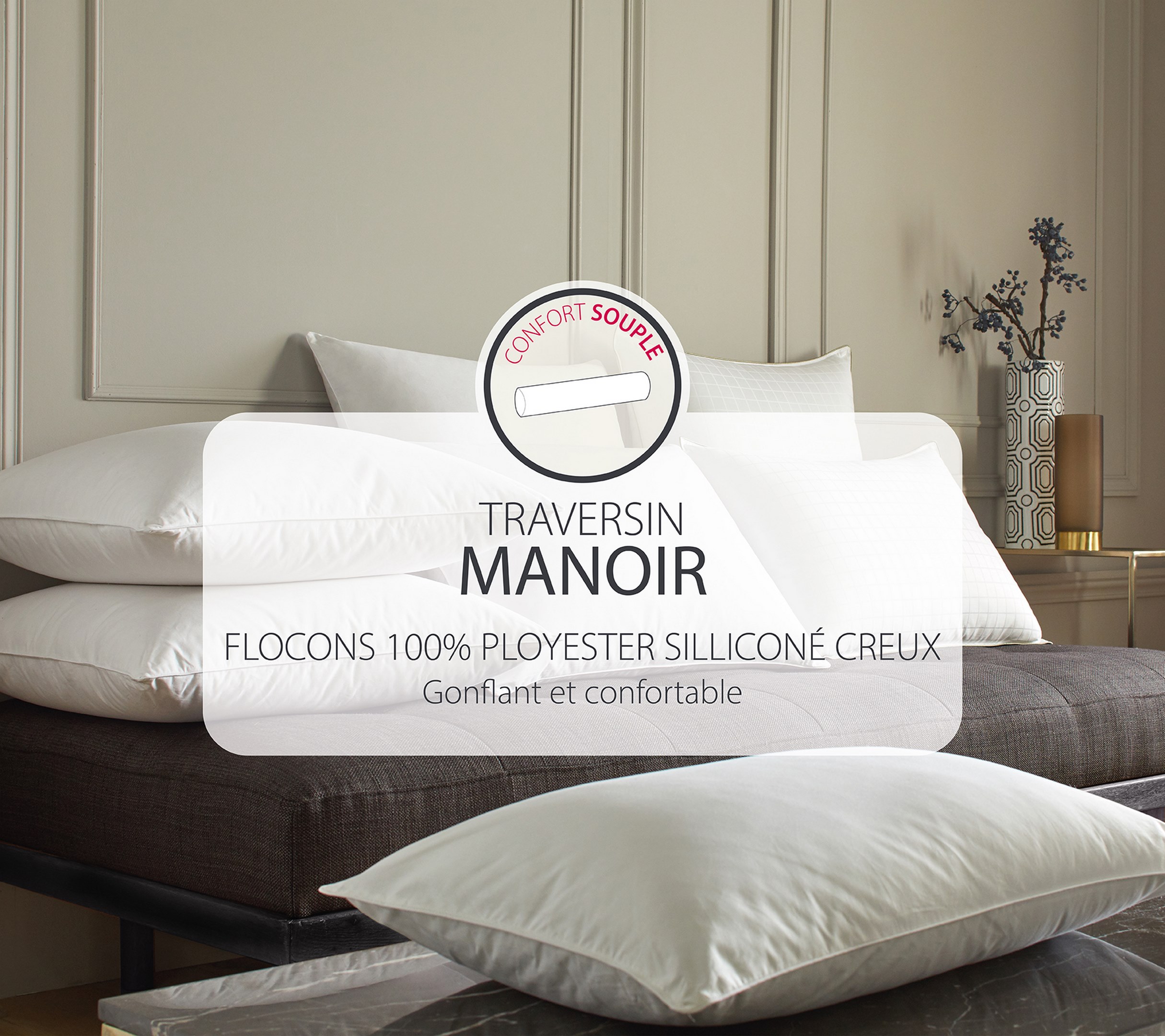 TRAVERSIN SYNTHETIQUE MANOIR . 