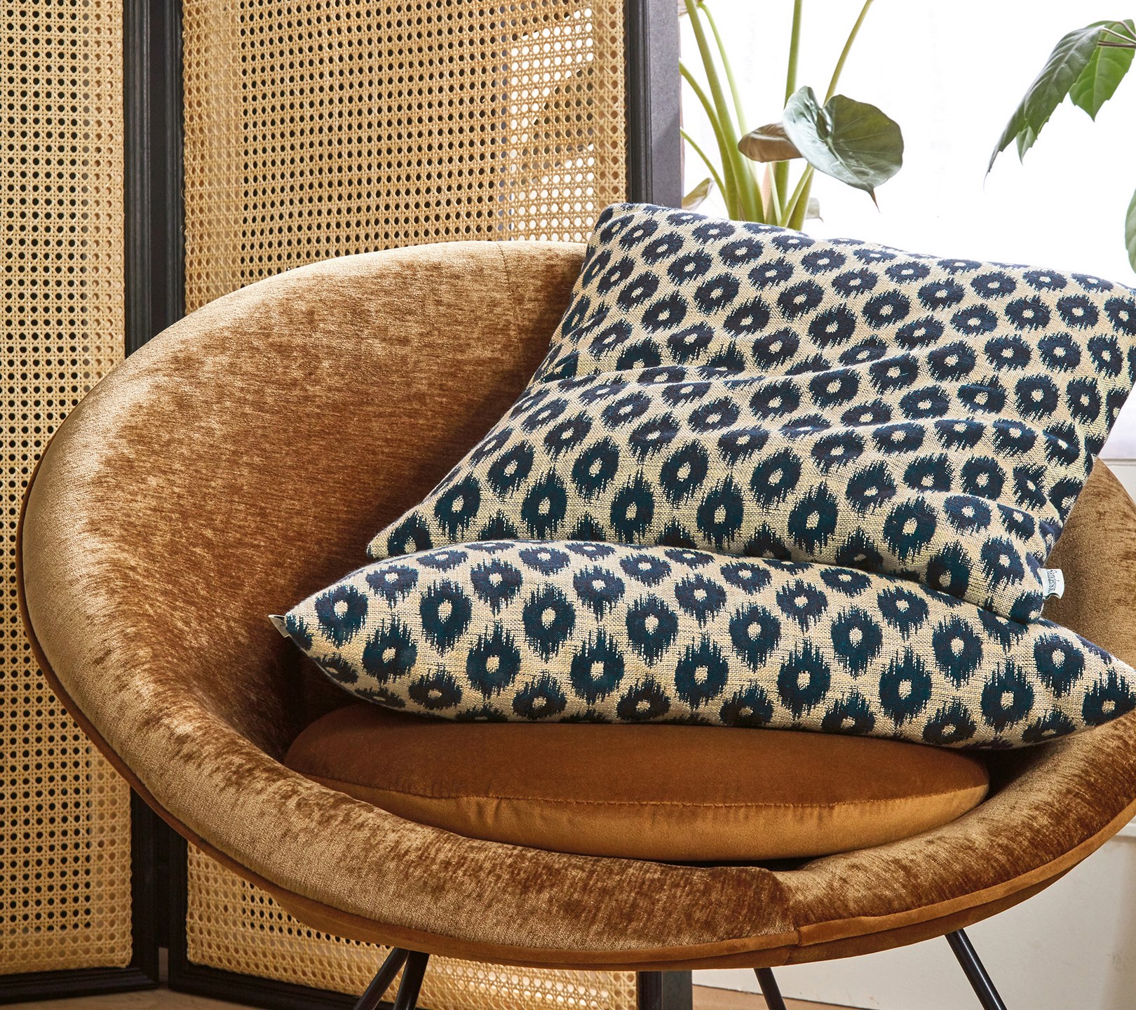 ENSEMBLE ENVELOPPE COUSSIN SAVANE ENCRE 