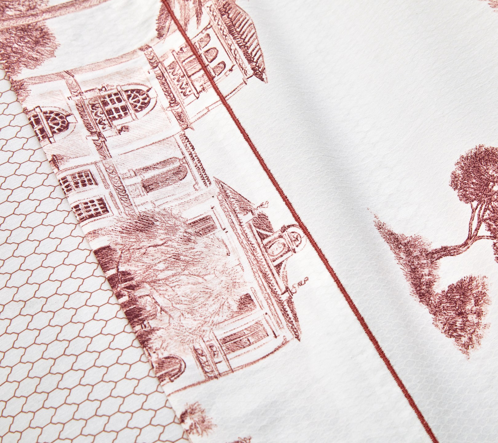DRAP PROMENADE BOIS DE ROSE 