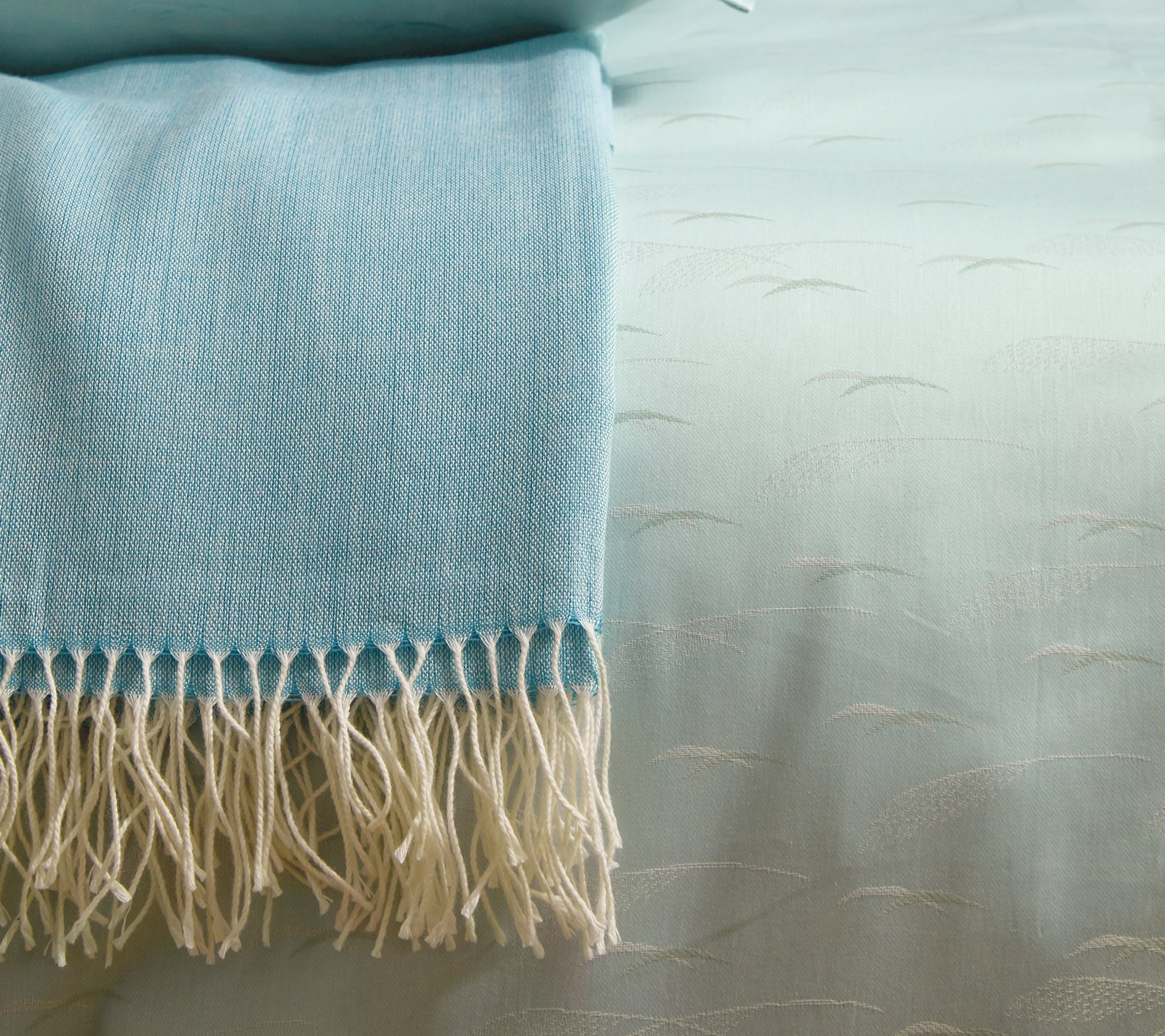 PLAID PLUME CELADON 