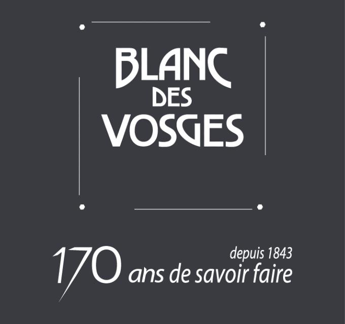 Logo blanc des vosges 170 ans
